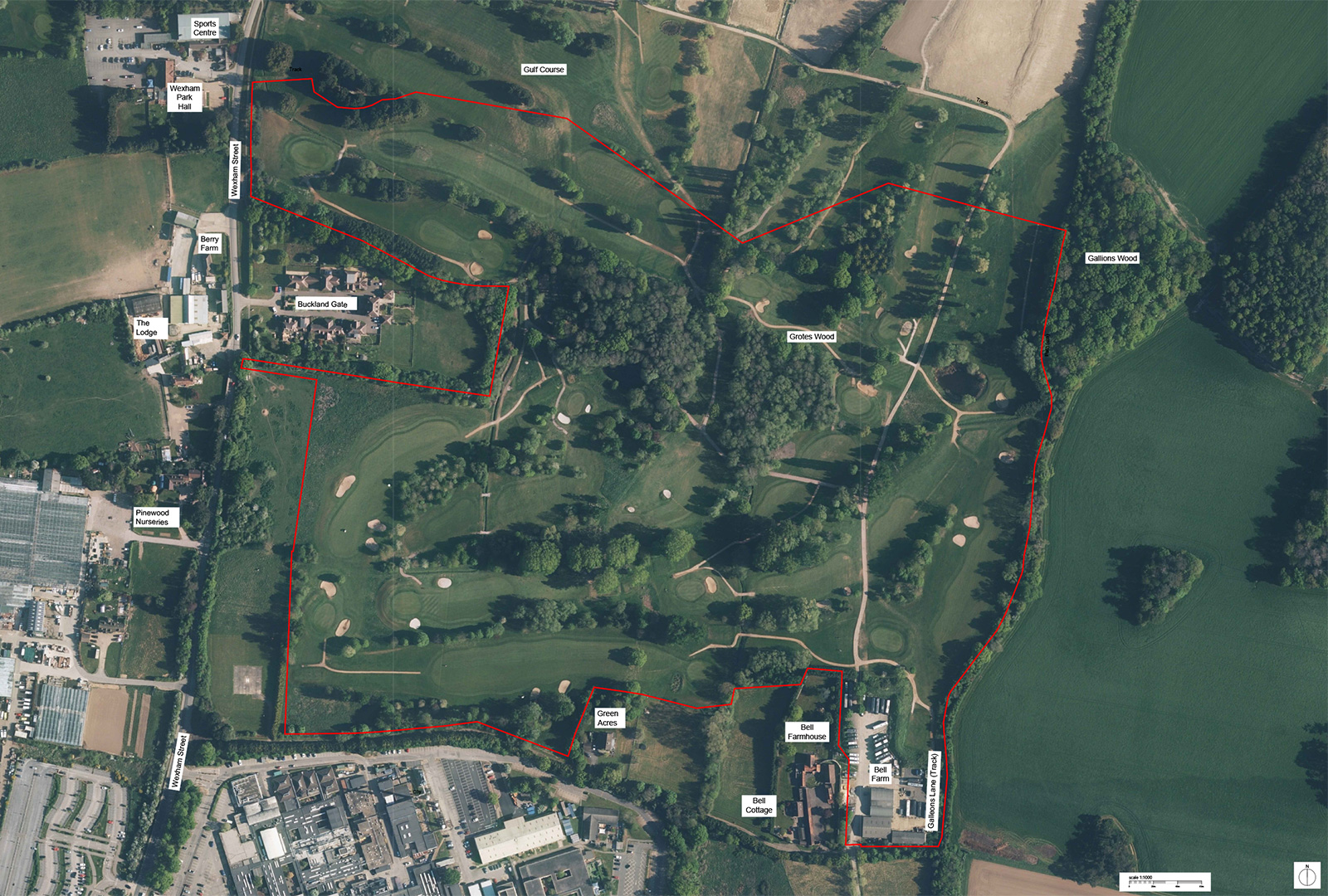 Gallions Park (Eastern Parcel) site masterplan map