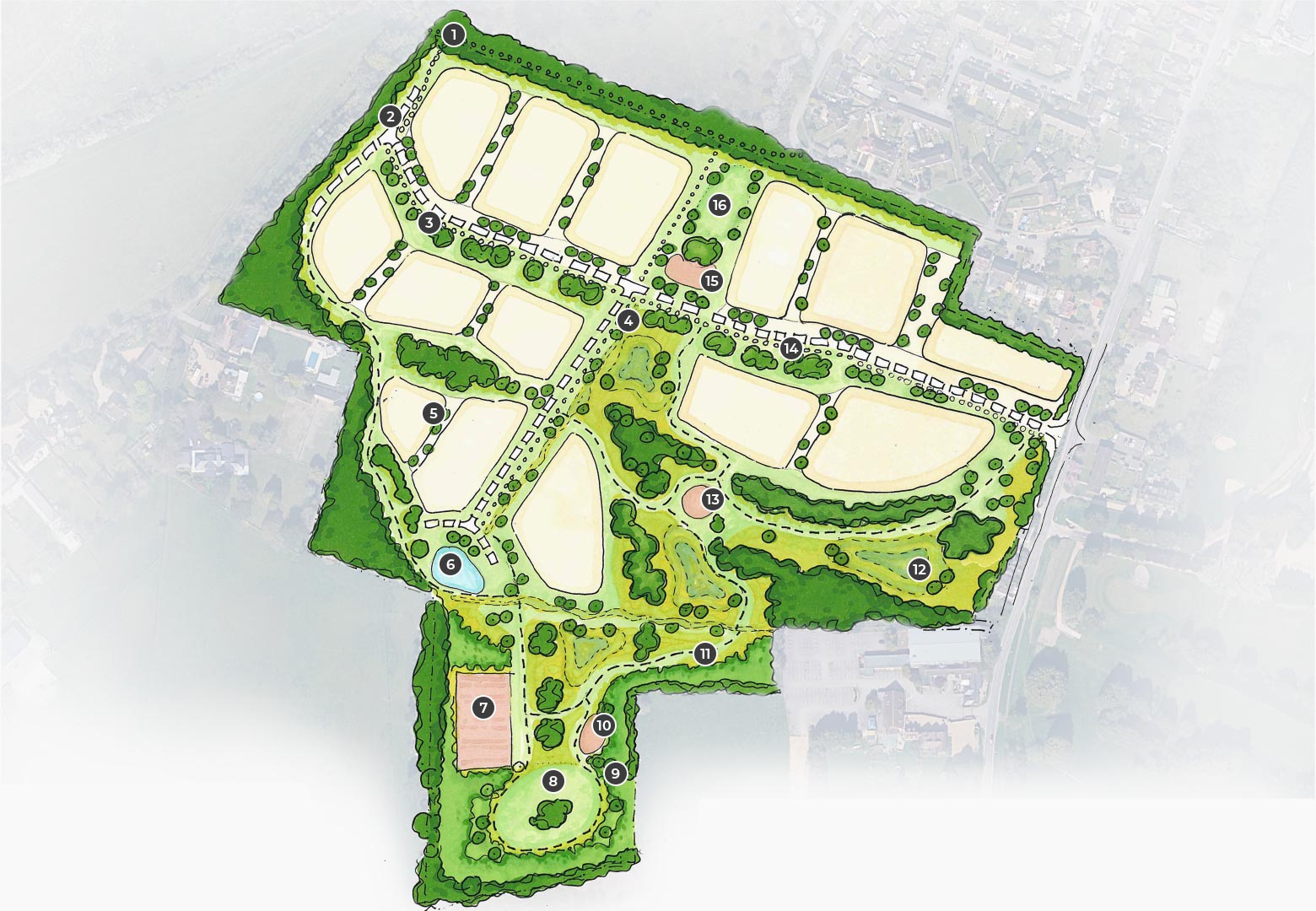 Wexham Grange (Western Parcel) site masterplan